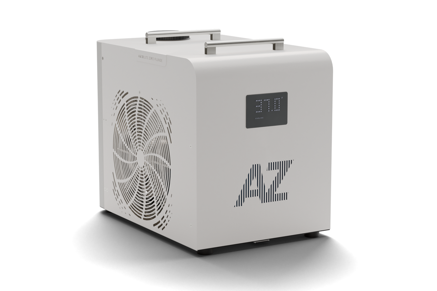 Absolute Zero 0.8 horsepower cold plunge water chiller in steel housing