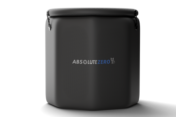 Absolute Zero Inflatable Barrel Cold Plunge Tub | 160-Gallon