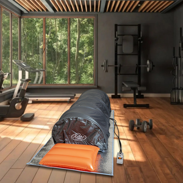 Relax Flex Lie Down Portable Infrared Sauna | Full-Length with Reflective Mat