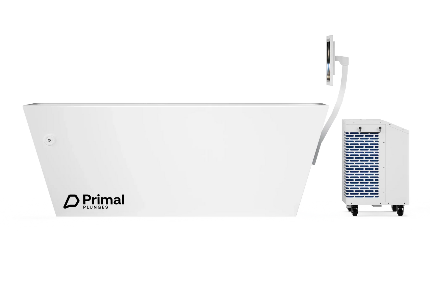 Blizzard Cold Plunge Tub with PrimalOS Smart Touchscreen