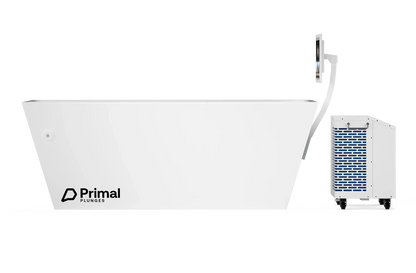 Blizzard Cold Plunge Tub with PrimalOS Smart Touchscreen