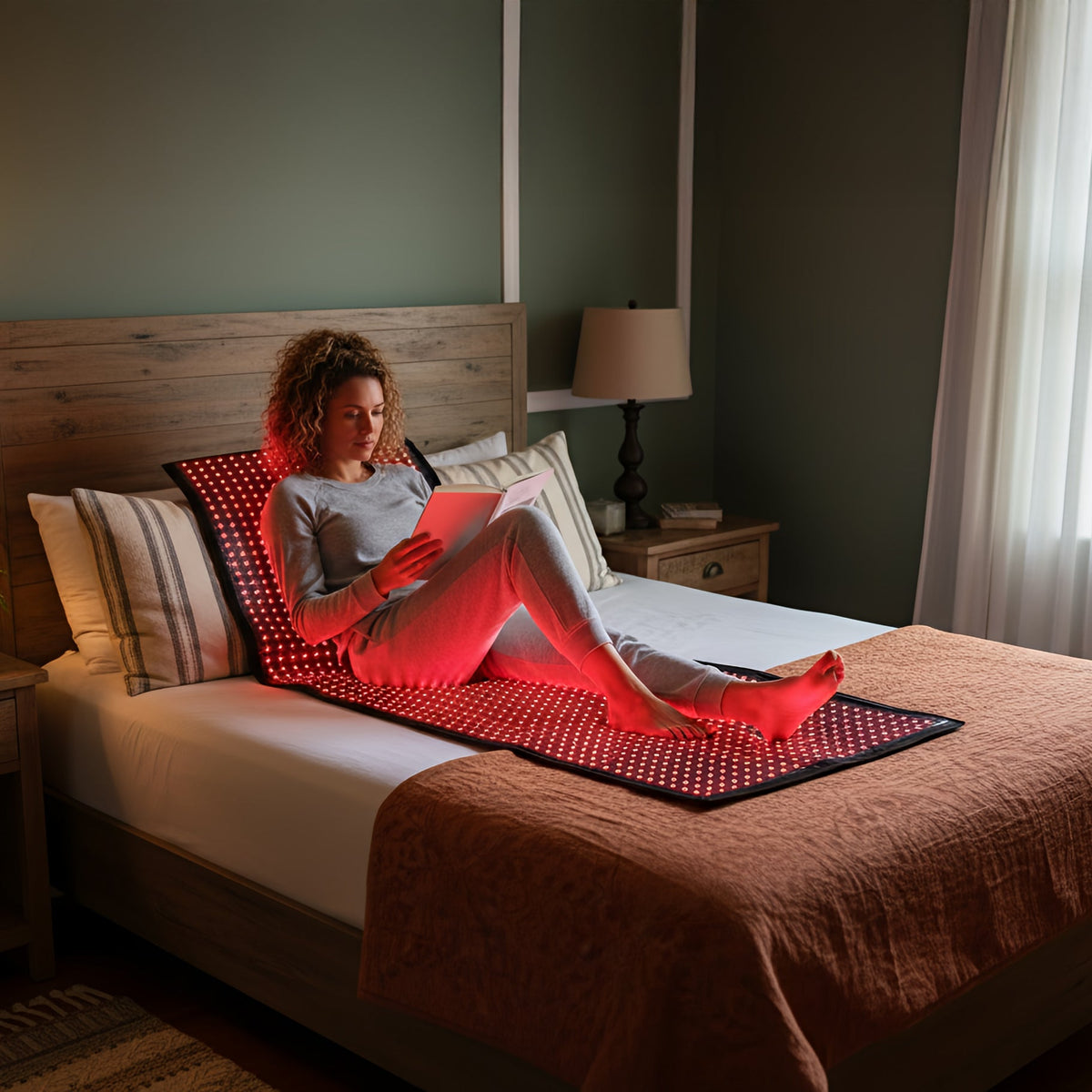 EnergyLounger Blanket | Full-Body Red & Infrared Light Therapy Blanket