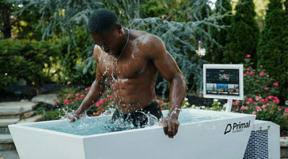 Blizzard Cold Plunge Tub with PrimalOS Smart Touchscreen