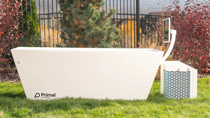 Blizzard Cold Plunge Tub with PrimalOS Smart Touchscreen
